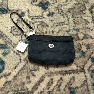 Coach Wristlet in Black
